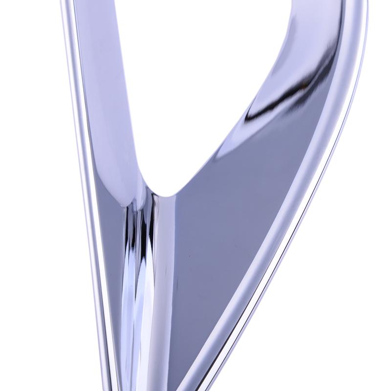 1 пара хромированная ABS накладка на рамку противотуманной фары заднего бампера для Kia Sorento 2016 2017 2018