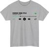 Custom Band Merch Style TShirt Your Favourite Song Artist Unisex Tee