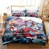 The Legend of Heroes Bedding Set Single Twin Full Queen King Size Bed Set Adult Kid Bedroom Duvetcover Sets Anime