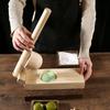 Hand Press Mochi Skin Maker Manual Dough Presser Kitchen Accessory Qingtuan Ball Mould  Dessert