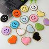 According To Embroidery Embroidery Cloth Sticker Computer Embroidery Towel Embroidery Love Smiley Face Series Clothes Decoration Patch Sticker