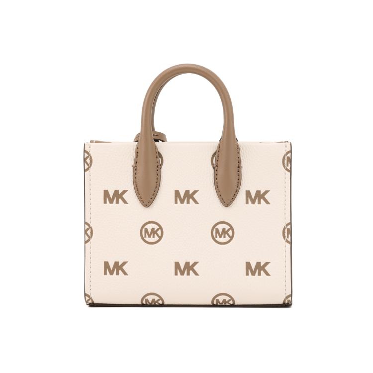 Michael Kors MK Mirella Logo Embossed Adjustable Shoulder Strap Zipper Closure Tote Bag Women tote bags 35R4G7ZC0T-2605