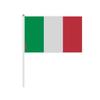 Drapeau Mini - Italie - 30 X 45 Cm - 50 Pièces - Polyester - Léger - Recto/verso