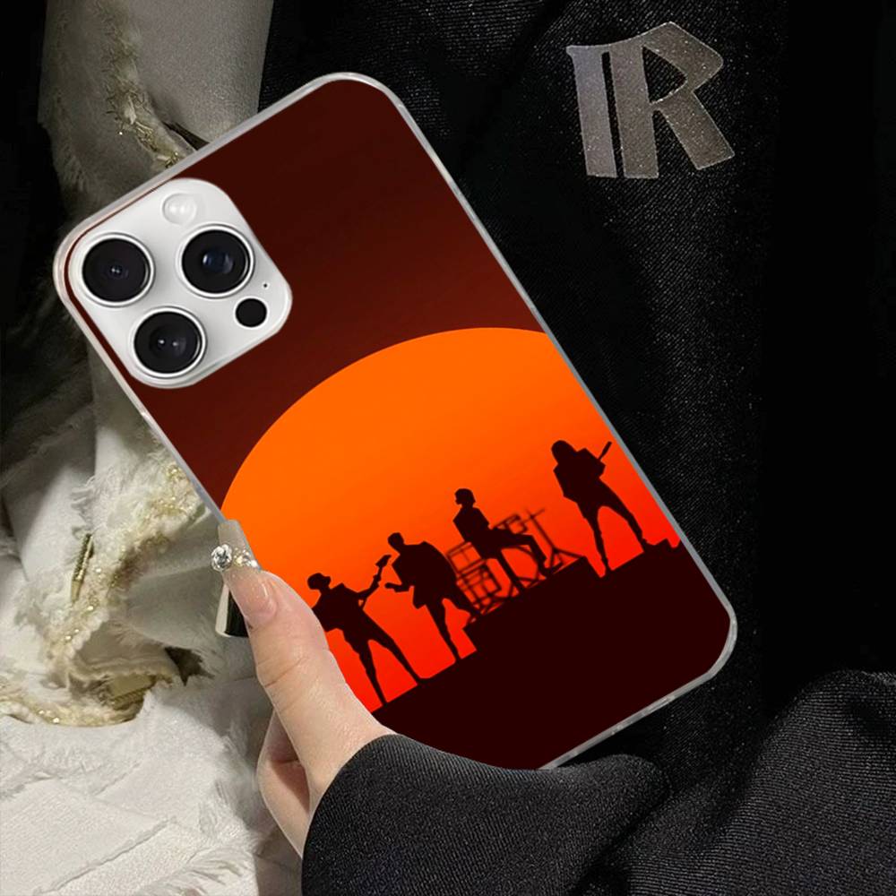 D-Daft Punk Группа Франция Чехол для телефона Для IPhone 17 16 15 14 13 12 11 Pro Max Plus Аврора Водная рябь Чехол
