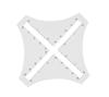Wool Transparent Sample Knitting Acrylic Calculator Density Ruler Quilting Cross Ruler
