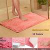 Pad Soft Living Room Bathtub Toilet Kitchen Anti Slip Bath Mat Bathroom Carpet Doormat Chenille
