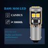 10 шт. BA9S автомобильные светодиодные лампы CANBUS без ошибок 3030 6 светодиодов для бокового клинового света автомобиля внутренняя сигнальная лампа 12 В универсальная белая