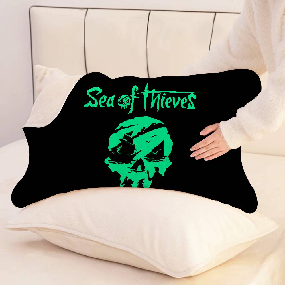 Игровой набор S-Sea Of T-Thieves Подушка Полотенце Наволочка Для Волос И Кожи, Стандартный Размер Комплект Супер Мягкой Наволочки