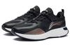 Li Ning Cloud Shield Светоотражающая Амортизация Нескользящая Износостойкая Низкие Беговые Кроссовки Женские Черные AGLR234-1