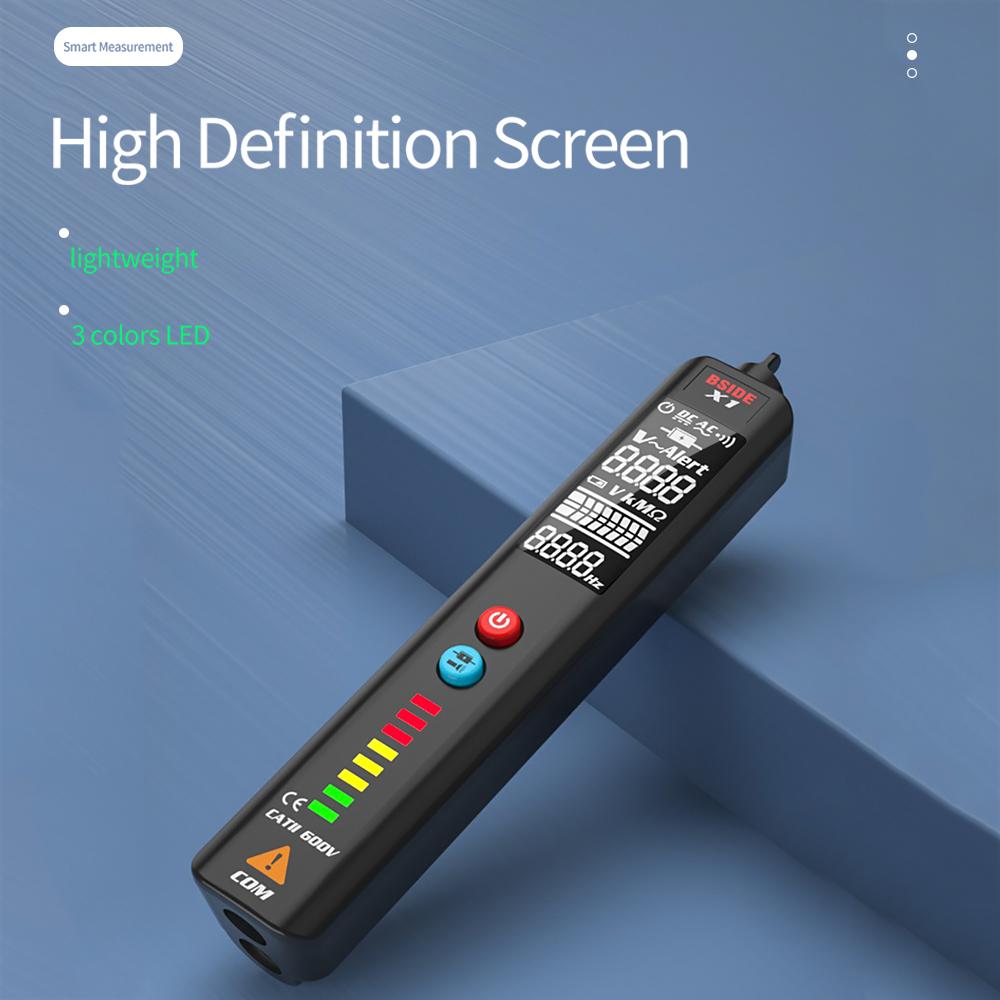 BSIDE X1 Dual Mode Smart Detector Non Contact AC Voltage Detector NCV Multimeter Electric Test Pencil Portable Tester