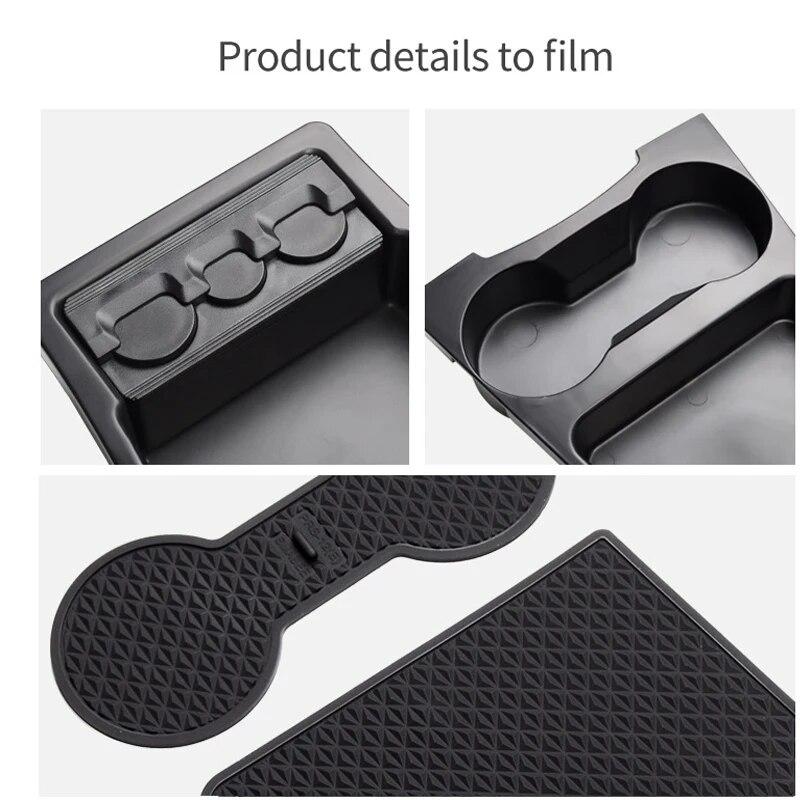 Для Toyota Prius 30 XW30 2010 2011 2012-2015 ящик для хранения под центральной консолью, внутренний органайзер, лоток, автоаксессуары