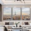 Paris Panorama Landscape Canvas Painting Eiffel Tower Posters and Prints Modern Wall Art Picture for Living Room Home Decor