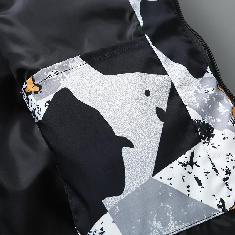 S-8XL плюс размеры Мужская куртка без рукавов Зимняя повседневная жилетка без рукавов с хлопковой подкладкой и капюшоном Мужской теплый камуфляжный жилет