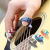 4Pc/Set Guitar Part Finger Picks Guitars Picks Pickup Guitar Bass Fingerstyle Thumb Plectrums Guitars Strap Accessor