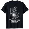 Смешная футболка про аутизм Twas The Tism M Lord Raccoon Meme Милый костюм ведьмы на Хэллоуин Новинка Подарок Мужские дышащие топы