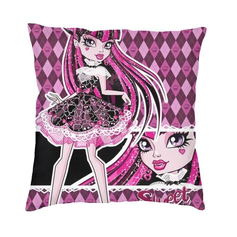 Дракулаура девушка Monster High Роскошные пледы наволочки домашний декор мультфильм анимация ТВ автомобиль наволочка