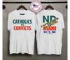 NEW!!! Vintage Catholics Vs Convicts 1988 T-Shirt S-5XL