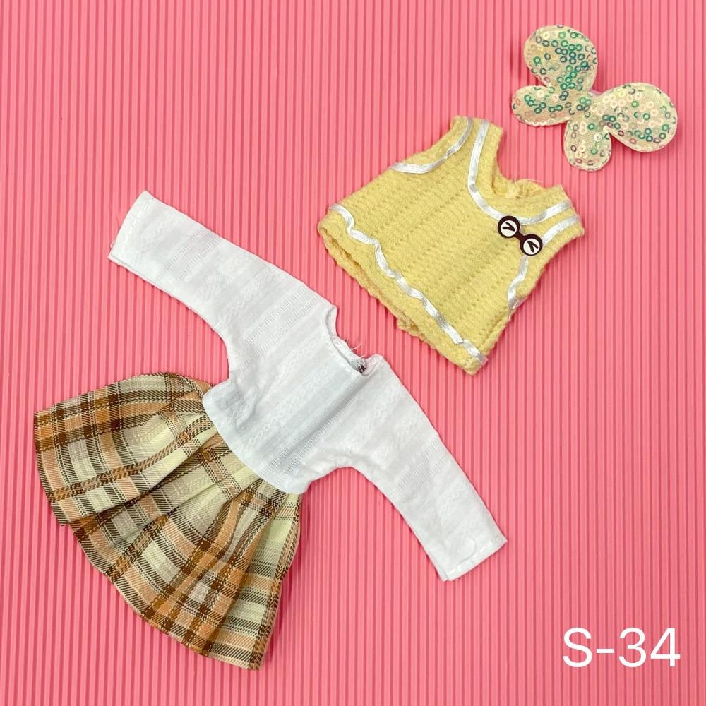 Изысканная одежда для кукол, многофункциональное платье для кукол из хлопка 30 см, платье для кукол BJD 30 см, куклы BJD