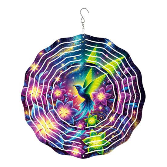 Dragonfly Wind Spinner Bird Kinetic Spinner Hanging Animated Wind Spinner