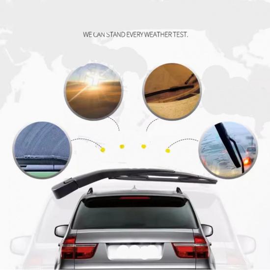For BMW iX 2024 Front Rear Wiper Blade Set Windscreen Windshield Window Brushes Wiper Assembly Rocker Car Accessories