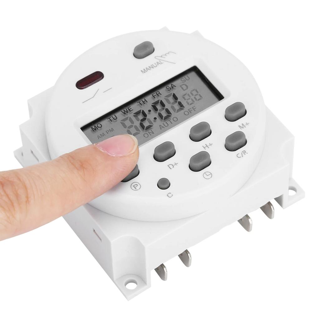 CN101A DC 12V Mini LCD Digital Microcomputer Control Power Timer Switch Time switch Relay Digital Time switch CN101A Time switch