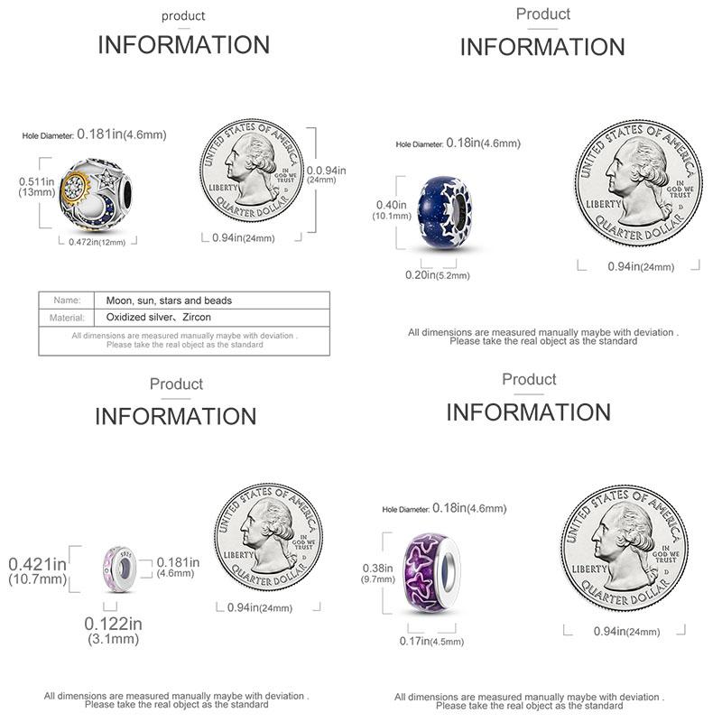 925 Sterling Silver Murano Glass Red Beads Blue Pink Purple Round Charm Plata De Ley 925 For Original Bracelet Jewelry