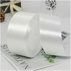 100% Polyester Single Face Satin Ribbon Roll 38 mm 1.5 Inch Custom Printed for Decoration and Wrapping
