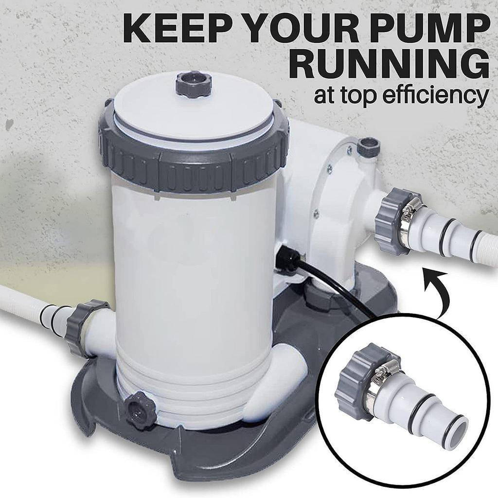Hose Pipe Adapter For Plunger Valve Pool Drain Swimming Pool Intex Fit 4000 2500 2000 1500 ARU Threaded Connection Pumps