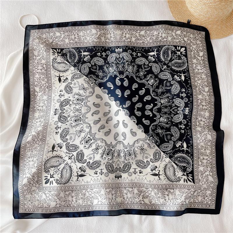 70 * 70 см новый шелковый маленький квадратный шарф для защиты шеи женщин профессиональный шарф универсальный шарф для волос шарф