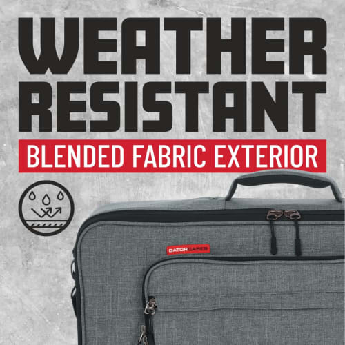 GATOR Gig Bag Extension Accessory Bag, Transit Accessory Bags Series GT-1407-GRY (for Transit GT)