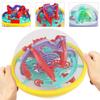 Space Maze Ball Develop Observation Ability 3D Plastic Space Ball Bearing Maze Game for Kids