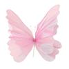 1PC Iridescent Butterfly Wall Decor Shop Window Display Art Butterfly Ornaments 3D Simulation 50cm