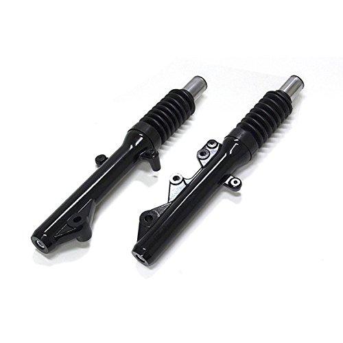 Оригинальные запчасти Yamaha Cygnus X SE44J Передняя вилка в сборе, черная, левая и правая, комплект 990249 (Тип 3)