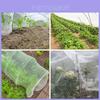 Прочная полиэтиленовая противомоскитная сетка для сада и теплиц, белого цвета, срок службы 5 лет