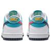 Nike Кроссовки Dunk Low GS Dusty Cactus Thunder Blue для детей Teal White Racer-Pink HF4794-345