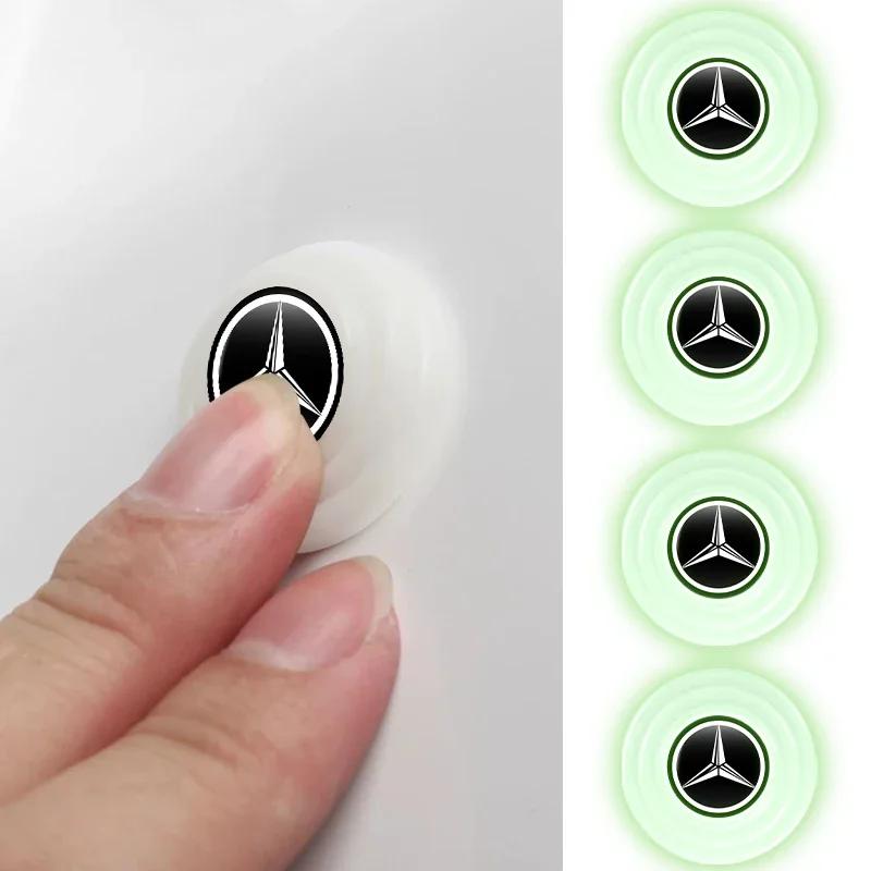 Car Sticker Car Door Switch Anti-shock Pad Silicone Buffer Mats For Mercedes Benz AMG W204 W205 W203 W211 W212 W213 W201 W210 W1