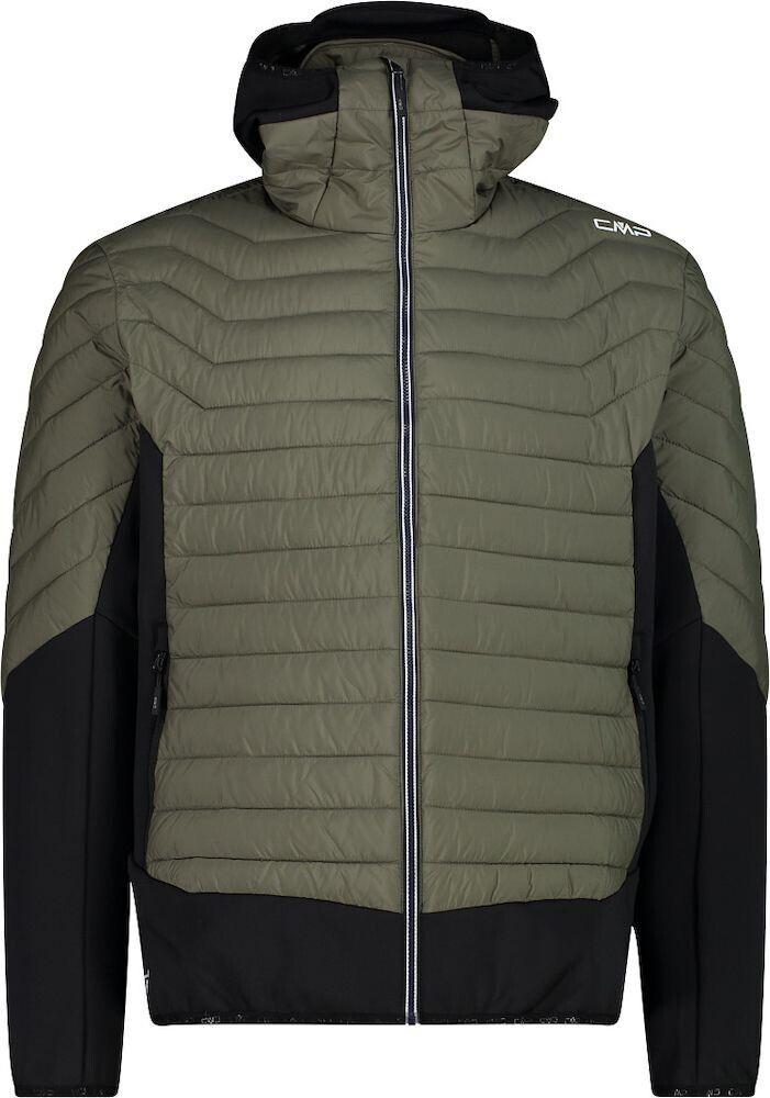 Куртка CMP Мужская гибридная куртка с капюшоном (34Z2007) оливковая