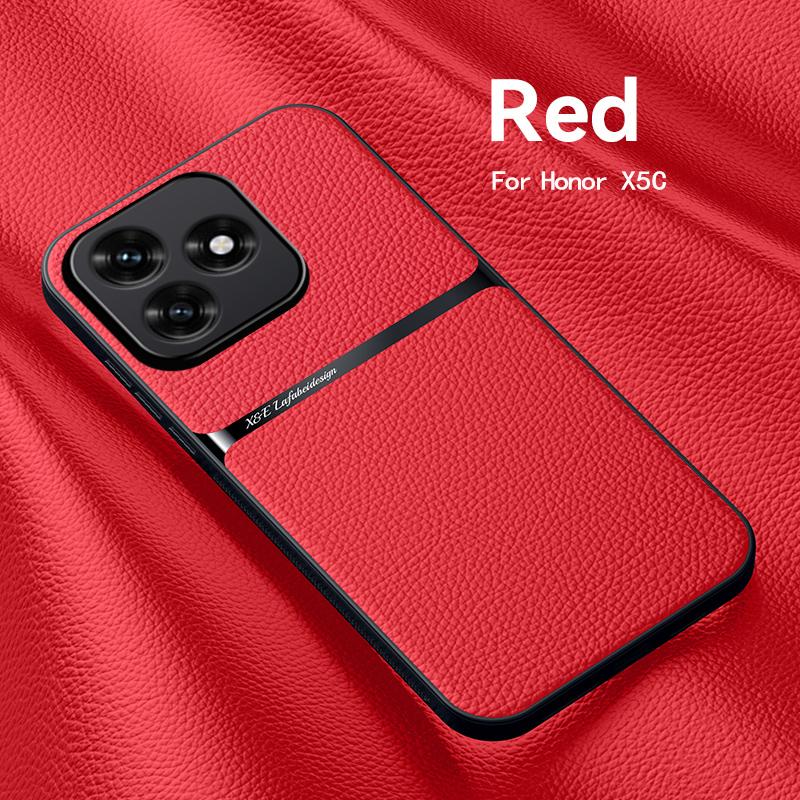 EUCAGR Роскошный чехол-книжка из ПУ-кожи Coque для Honor X5C Plus Магнитная крышка Чехол для телефона для Honor X5C Задняя крышка