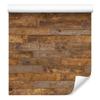 Rustic Horizontal Wooden Planks Wallpaper for Living Room and Bedroom 50x1000