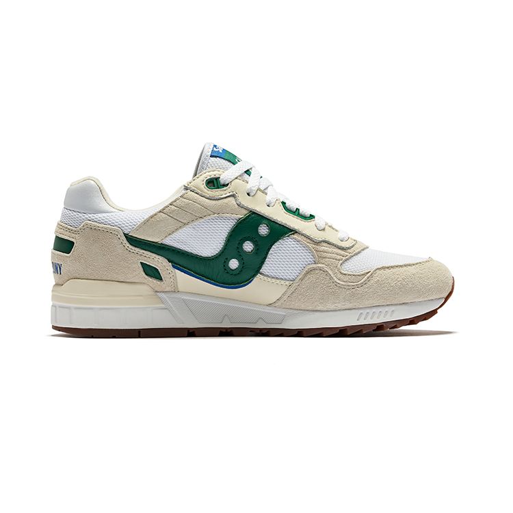 SAUCONY Shadow 5000 Ivy Prep Pack - белые зеленые кроссовки унисекс S70637-7