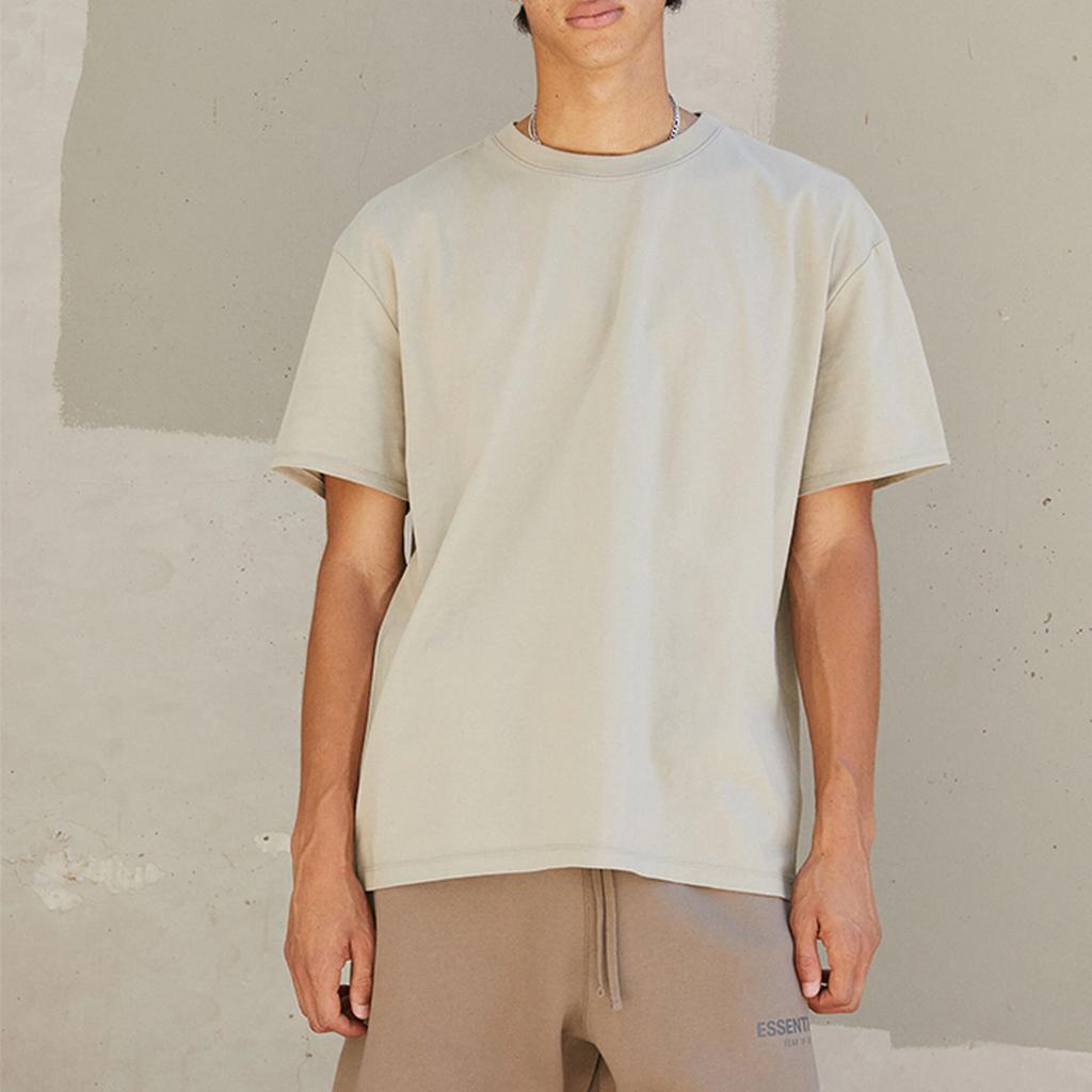 Fear of God Essentials Футболка с коротким рукавом Унисекс Топы Фисташково-зеленый FOG-FW21-007
