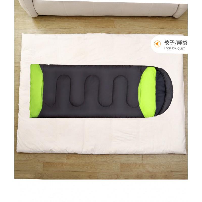 Adult Outdoor Sleeping Bag Winter Thick Warm Envelope Style Camping Car Office Nap Use