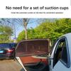 Car Sunshade Curtain Insulation Anti-mosquito Protection Shield Summer Universal Window Protector Auto Films Accessories