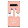 Cute Animal lama Llama Phone Case For Samsung Galaxy A52 A51 A50S A32 A22 A12 A02S A72 A71 A31 A70 A30S Note 20 Ultra 10 Plus S1