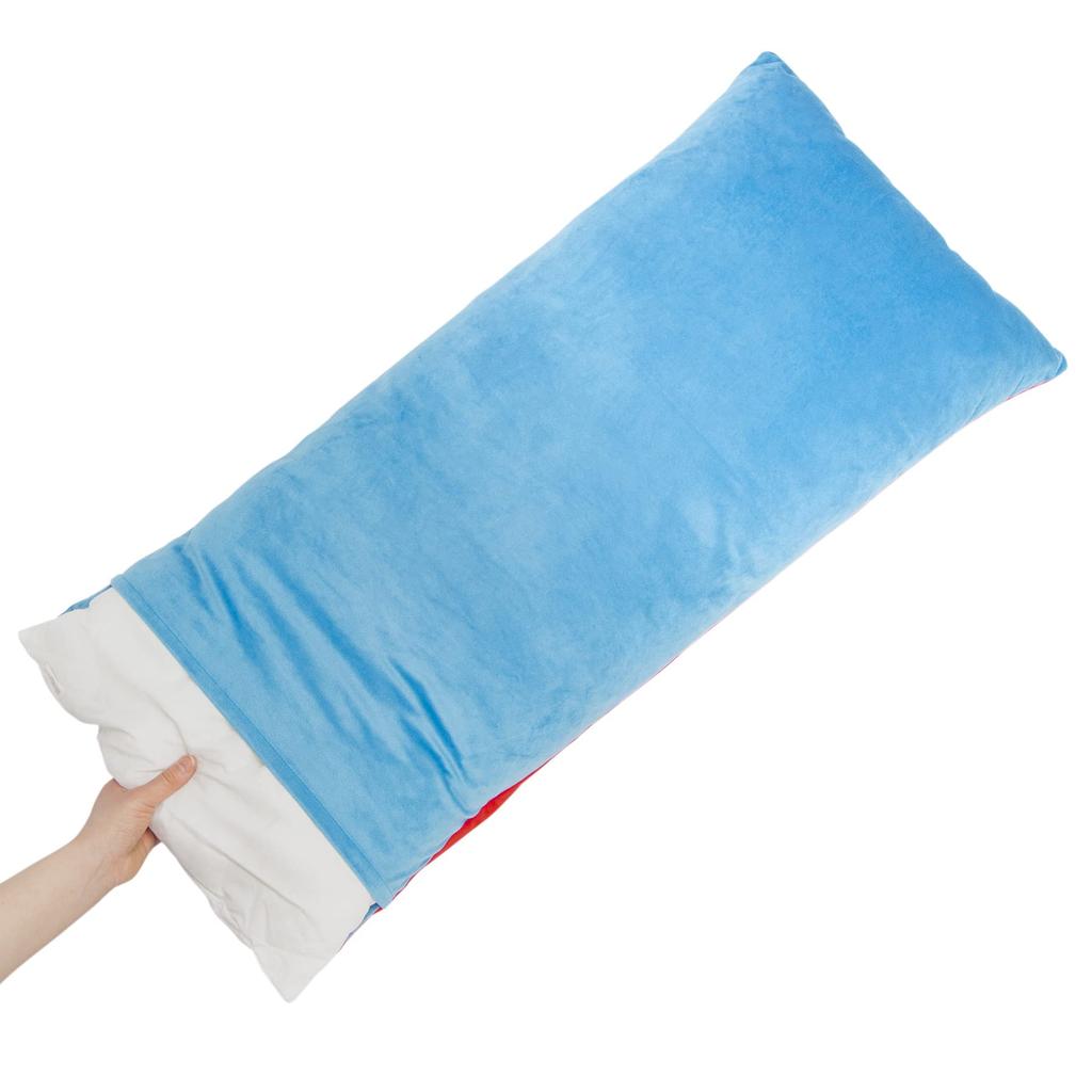 MORIPiLO Подушка Morishita Doraemon 43x90 см для детей и взрослых, мягкая игрушка, подушка, товары для персонажей Shogakukan, синяя 4620269
