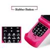 Mini Flip Mobile Phone 0.66 Inch Screen Bluetooth Dialer Smallest Mobile Phone