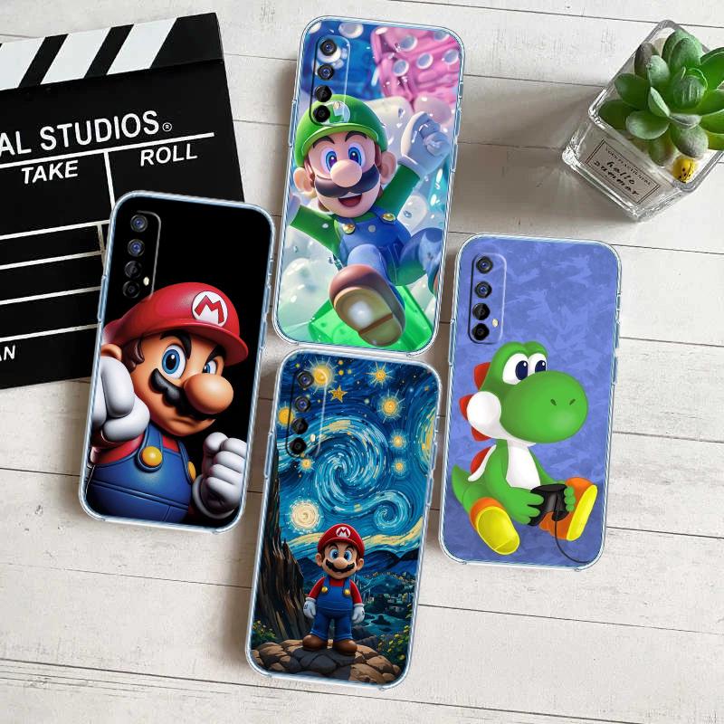 M-Marios Transparent Phone Case for Motorola Moto Edge 20 30 40 50 S30 Fusion Ultra Pro Neo Lite + G200 G23