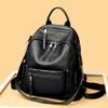 Luxury Solid Cowhide Bags For Women 2023 New Designer High Quality Genuine Leather Backpacks Women School Bags For Teenage Girls