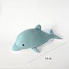 EMBALANCE MINON (Dolphin) Plush Body Pillow, Medium, Blue, T92315, Made in Japan