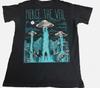 Футболка группы Pierce The Veil Футболка с НЛО Похищение Хлопок Унисекс Футболка S-5XL